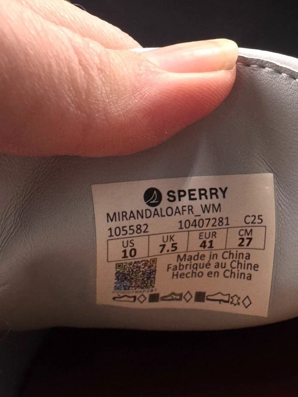Sperry style name